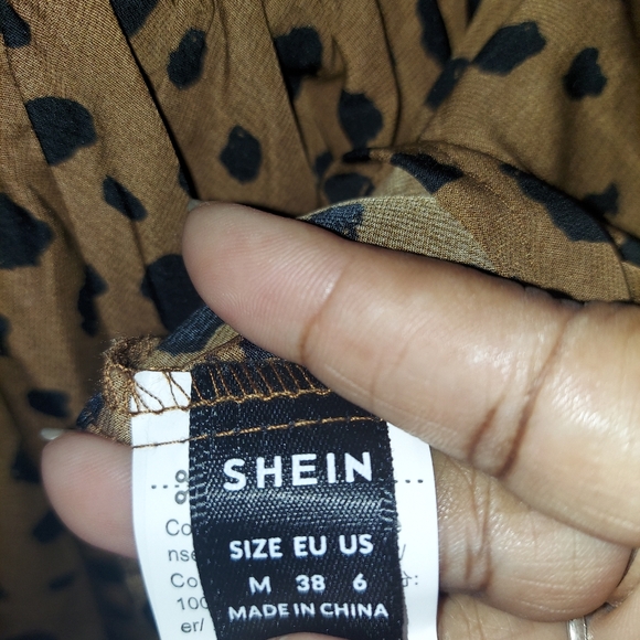 NWOT - Shein Peplum Top - Picture 5 of 8